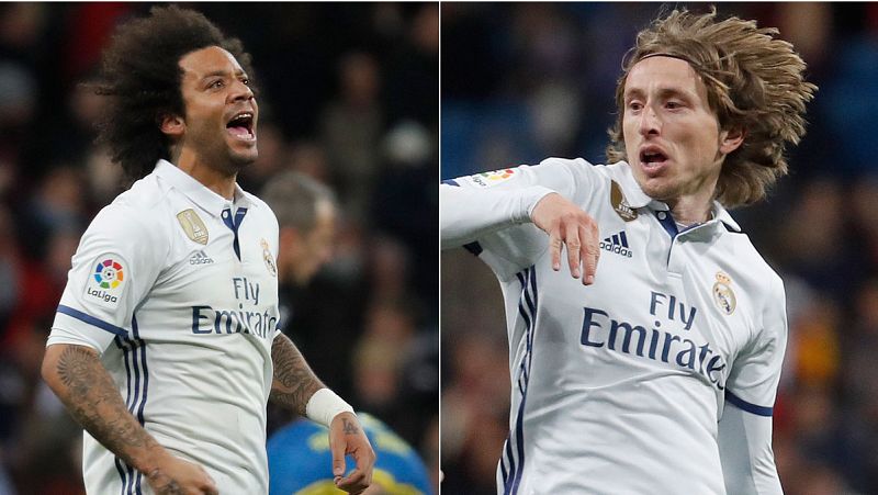 Marcelo queda descartado para los próximos partidos; Modric sufre una sobrecarga
