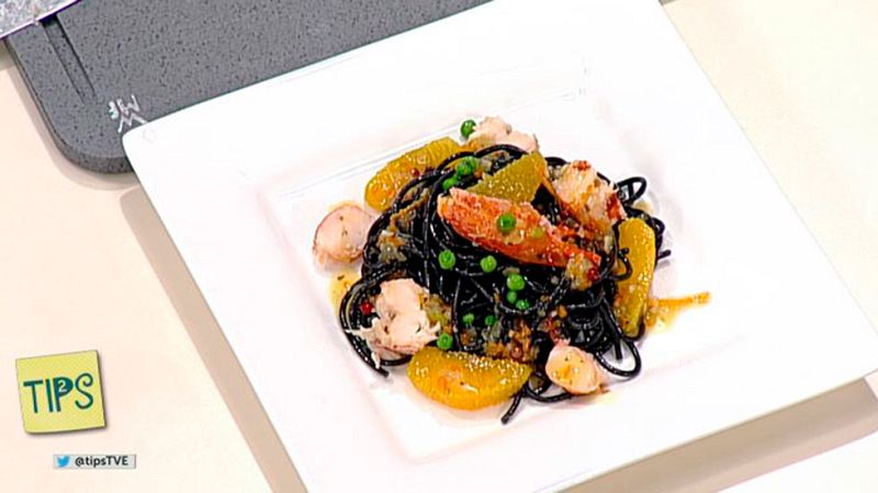 Receta  de Bogavante en escabeche de citricos