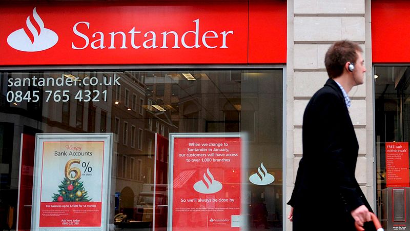 El Banco Santander ganó 6.204 millones de euros en 2016, un 4% más, gracias a las comisiones y el crédito