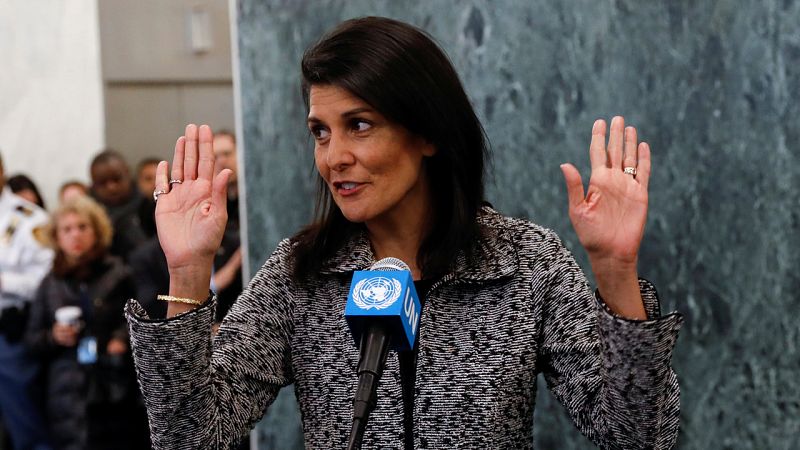 EE.UU. anuncia una nueva era en la ONU y amenaza a quienes no le apoyen