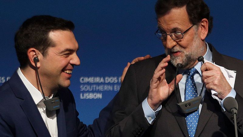Rajoy y Tsipras coinciden en defender los valores comunes de Europa al margen de las ideologías