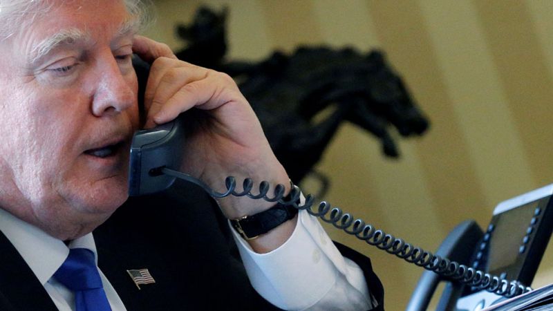 Intensa jornada de conversaciones telefónicas entre Trump y varios líderes mundiales