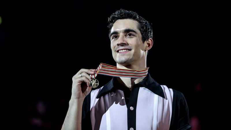 Javier Fernández, pentacampeón de Europa de patinaje