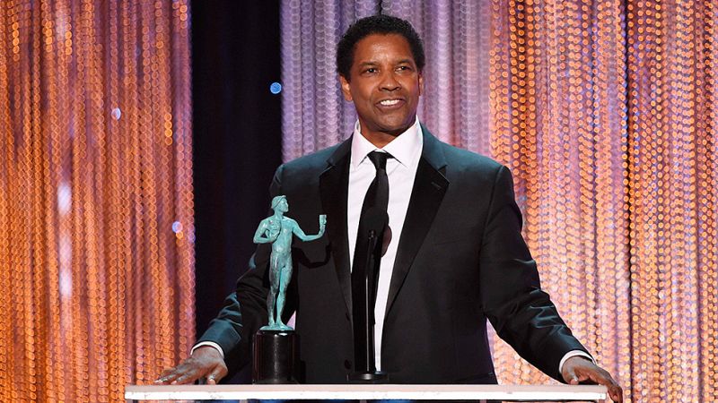 Denzel Washington y Emma Stone triunfan en los premios del Sindicato de Actores
