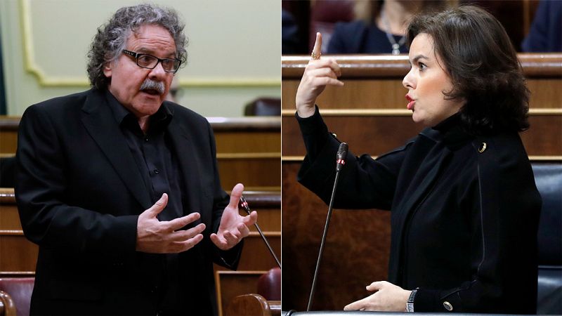 Sáenz de Santamaría: El Gobierno responderá con la Constitución a los "abusos" de la Generalitat