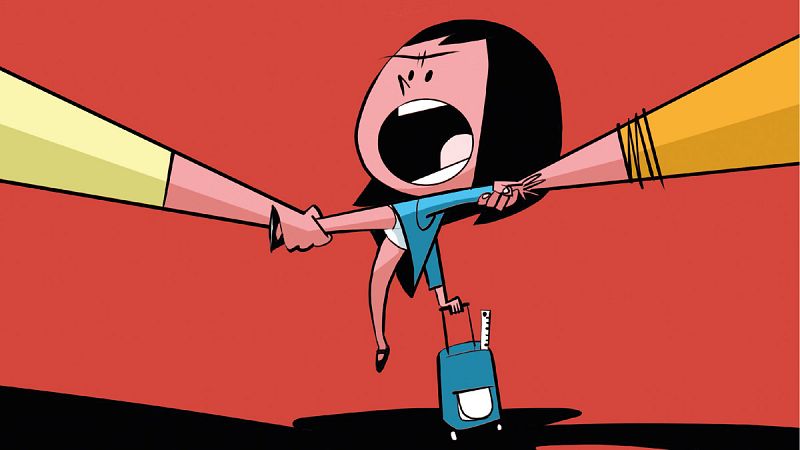 'Custodia compartida', una mirada irónica sobre una situación cada vez más común