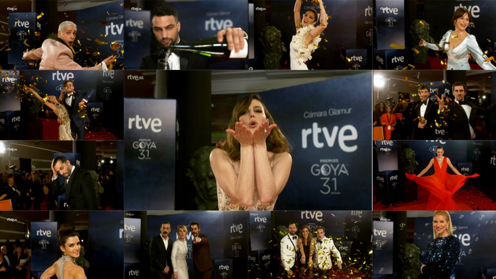 Goyas Golfos 2017 - Lo mejor de la cámara glamur en la alfombra roja de los Premios Goya 2017 | Ver