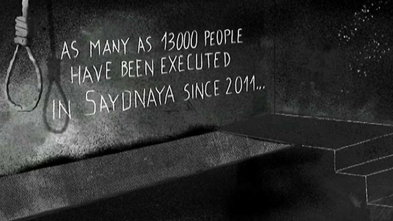 El cadalso de Sidnaya, la maquinaria de la muerte en la principal cárcel de Siria