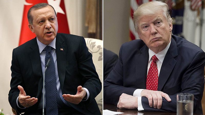 Trump y Erdogan se comprometen a combatir el terrorismo "en todas sus formas"