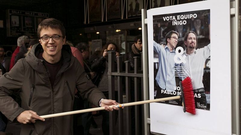 Errejón cree que será "más difícil sacar a Rajoy de La Moncloa" si se impone el equipo de Iglesias