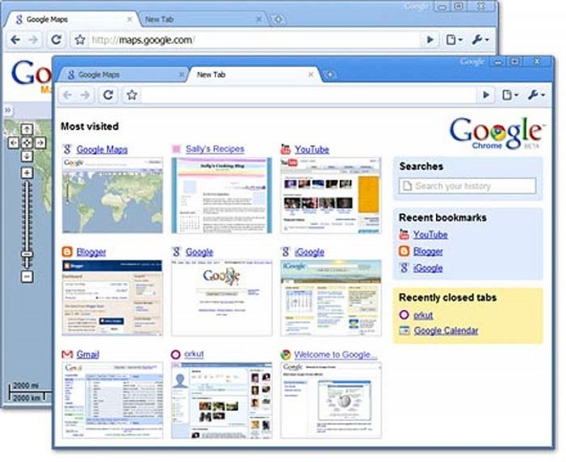 Google lanza su navegador Chrome para plantar cara al dominio de Microsoft