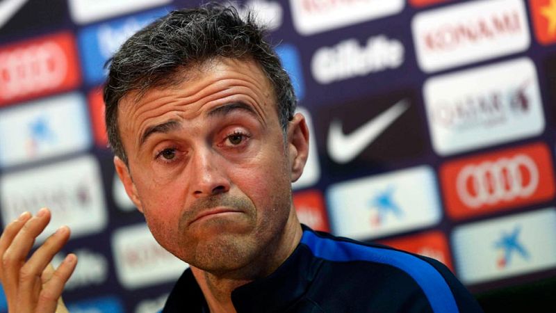 Luis Enrique: "La sorpresa que dio el Alavés en el Camp Nou ya no es sorpresa"