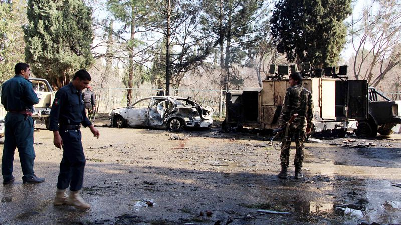 Al menos once muertos en un ataque suicida contra el Ejército en el sur de Afganistán