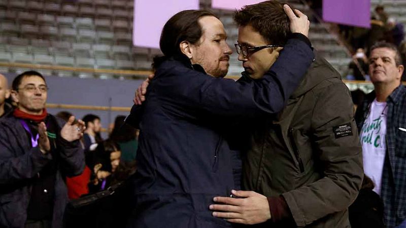 Las bases de Podemos exigen "unidad" mientras que Iglesias y Errejn entierran a medias el hacha de guerra