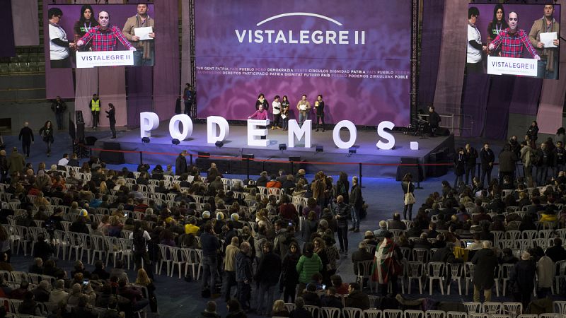 Podemos cierra las urnas de Vistalegre con la participacin de casi el 35% de los inscritos