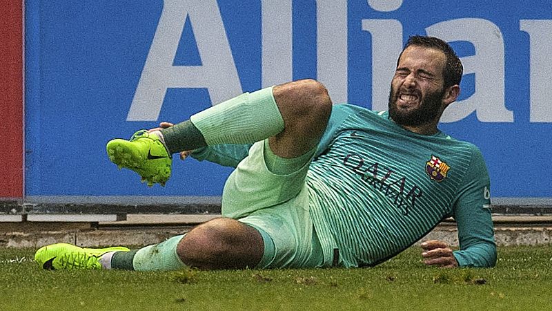 Aleix Vidal estará de baja unos cinco meses