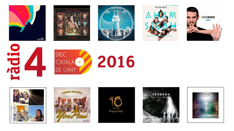 Vota el Disc Catal de l'Any 2016