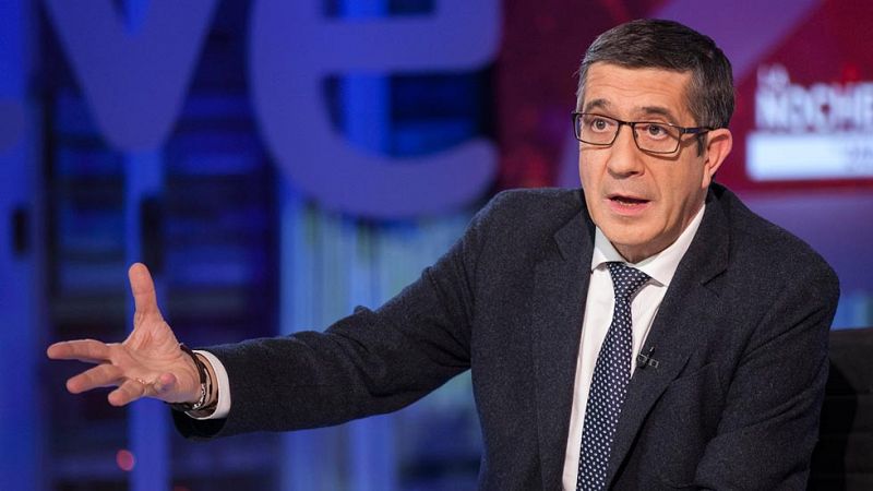 Patxi López, en La Noche en 24h: "El centro es una posición ideológica a la que no debemos acercar al PSOE"