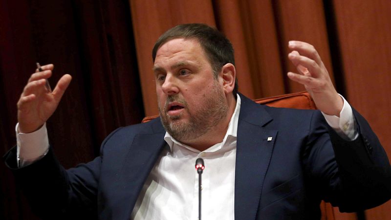 Junqueras niega que existan "partidas opacas" en los presupuestos de la Generalitat para un referéndum