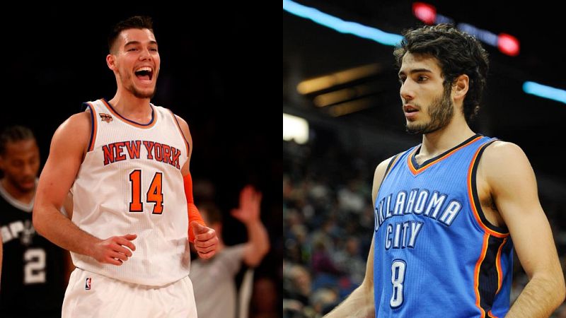 Willy Hernángomez y Álex Abrines jugarán el partido de los 'rookies' del 'All-Star'
