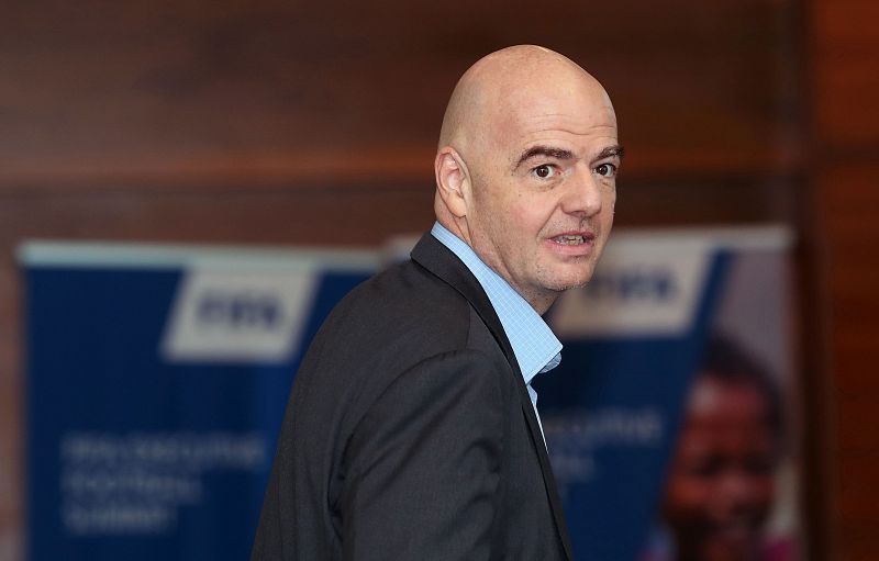 Gianni Infantino quiere una "organización compartida" para el Mundial de 2026