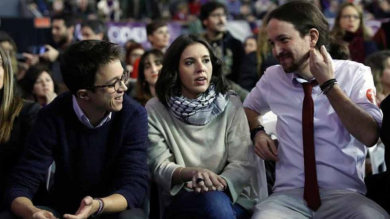 Errejón optará a la Comunidad de Madrid con el apoyo de Iglesias y Montero será portavoz en el Congreso