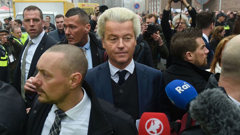 El ultraderechista Wilders arranca su campaña electoral: "Hay mucha escoria marroquí en Holanda"