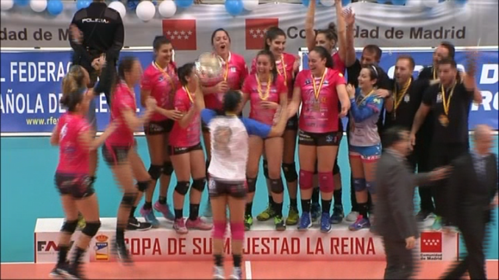 Fígaro Haris Campeón Copa voleibol