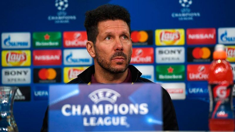 Simeone: "La contundencia es la que termina decidiendo estos partidos"