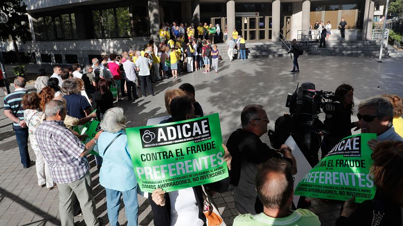 El juez rechaza que Bankia devuelva el dinero de las preferentes de Caja Madrid en la macrodemanda de Adicae