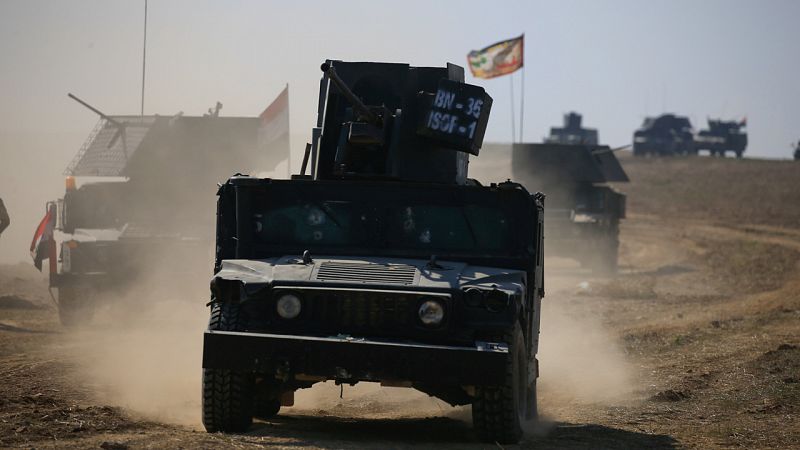 El ejército iraquí arrebata el aeropuerto de Mosul al Estado Islámico en una gran ofensiva