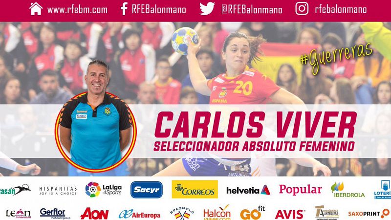 Carlos Viver recoge el testigo de Dueñas en la selección española femenina