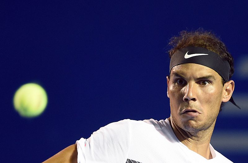 Nadal enciende la máquina en Acapulco