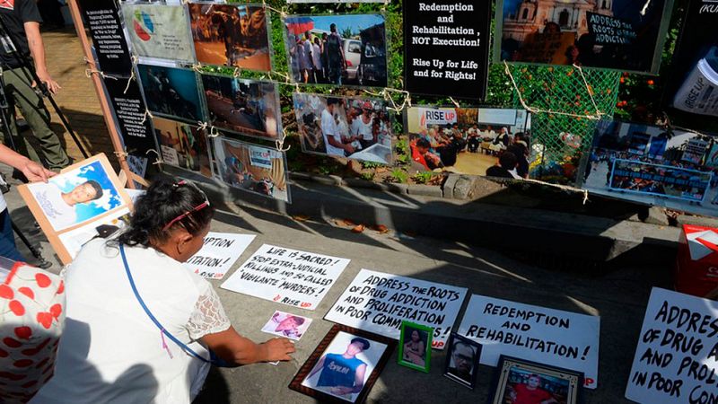Duterte se reafirma en su campaña de ejecuciones extrajudiciales frente a la condena internacional