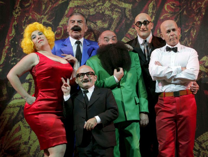 Mortadelo y Filemón saltan de las páginas del tebeo a las tablas del Teatro Tívoli de Barcelona