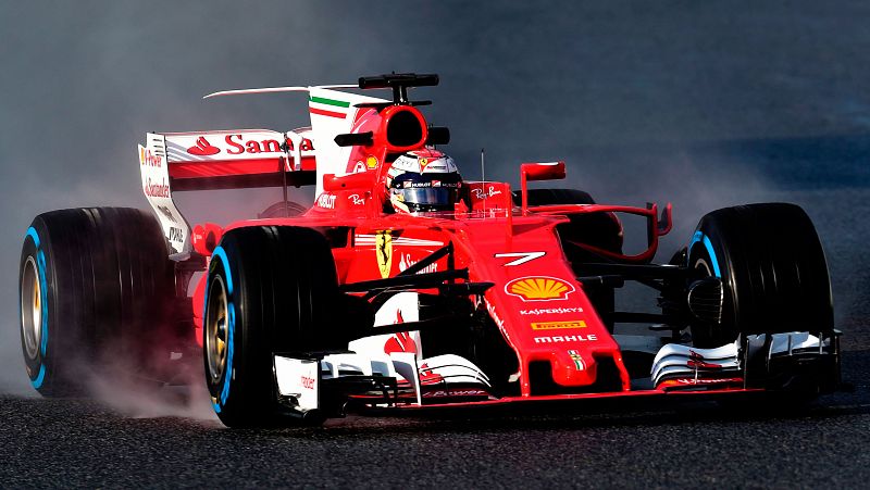 El Ferrari de Raikkonen es el más rápido en una jornada con tiempos lentos