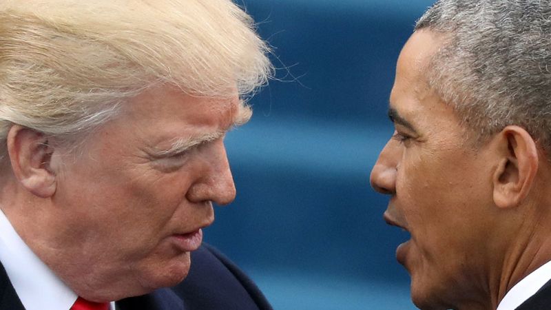 Trump acusa a Obama de pincharle los teléfonos durante el "sagrado" proceso electoral