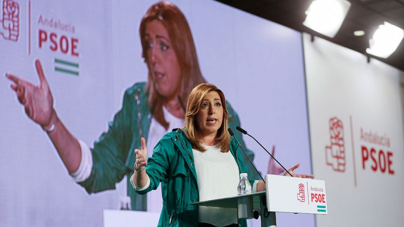 Susana Díaz: "La gente quiere que el PSOE vuelva, pero no el pasado" sino uno "que sepa a quién se debe"
