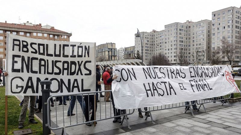 Los encausados por los disturbios en el barrio burgalés de Gamonal niegan su participación en los hechos