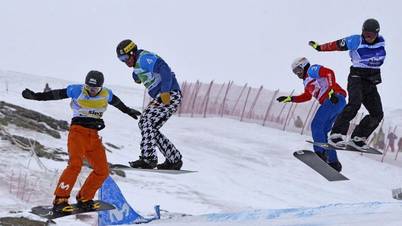 España, plata en boardercross por equipos en Sierra Nevada