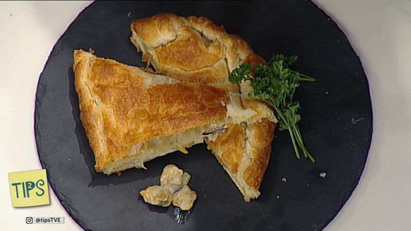 Receta de  Empanada de berberechos y  mejillones al albariño