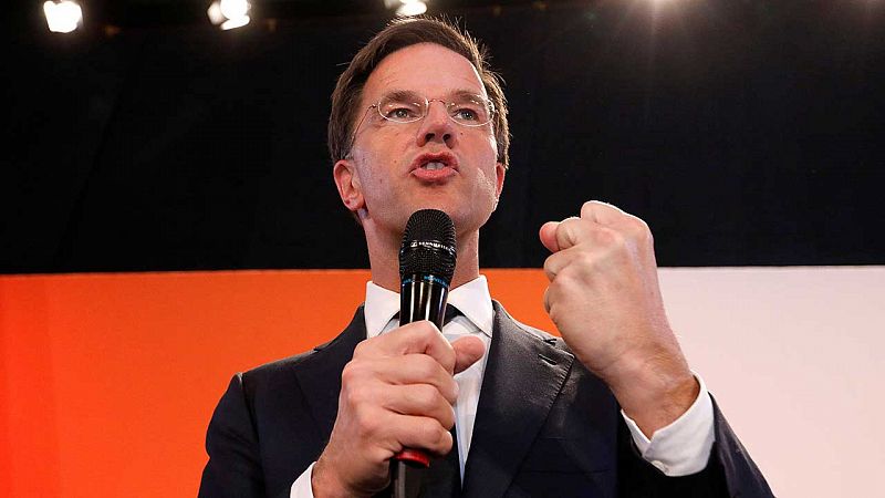 El primer ministro Rutte proclama su victoria sobre Wilders: "Hemos vencido al populismo"