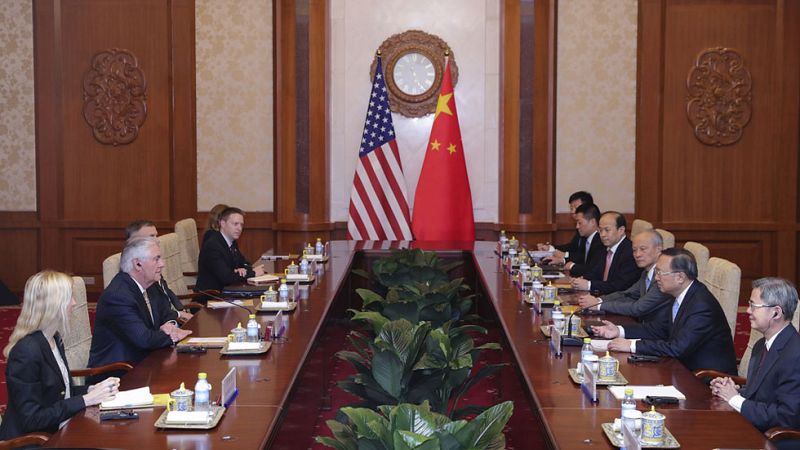 Tillerson afirma que EE.UU. y China cooperarán para evitar un conflicto en Corea
