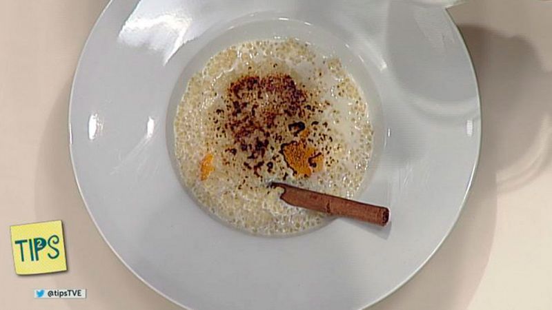 Receta de Dulce de quinoa con naranja y canela