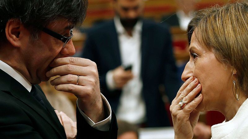 El Parlament desafía al Estado aprobando unos presupuestos que prevén un referéndum independentista