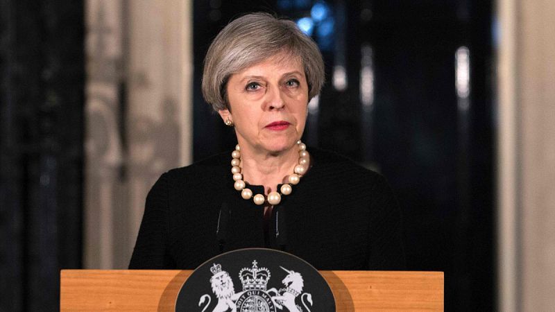 Theresa May califica el atentado de "repulsivo y depravado"