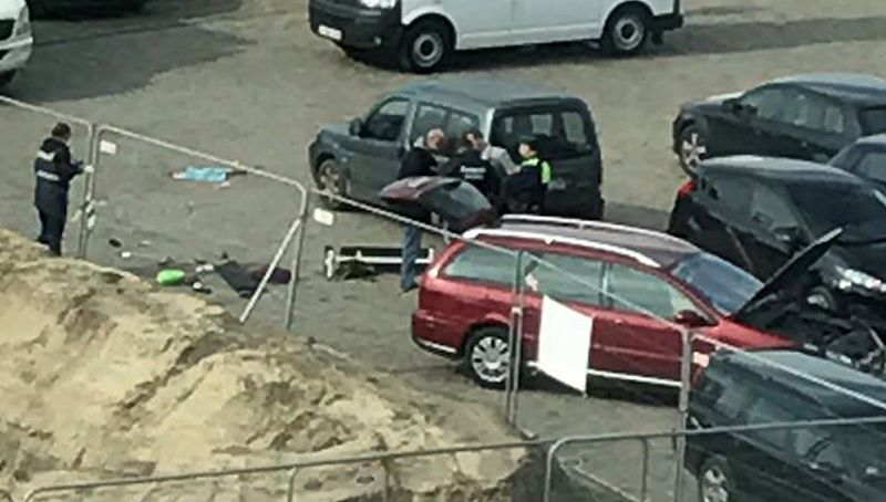 Detenido un hombre en Amberes tras irrumpir a gran velocidad en una calle comercial