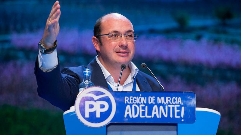 El PSOE presenta una moción de censura contra el presidente de Murcia y Cs anuncia que no la apoyará