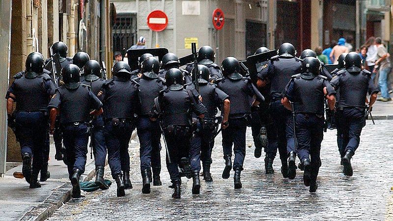 La Audiencia Nacional ve terrorismo en los incidentes en el casco viejo de Pamplona