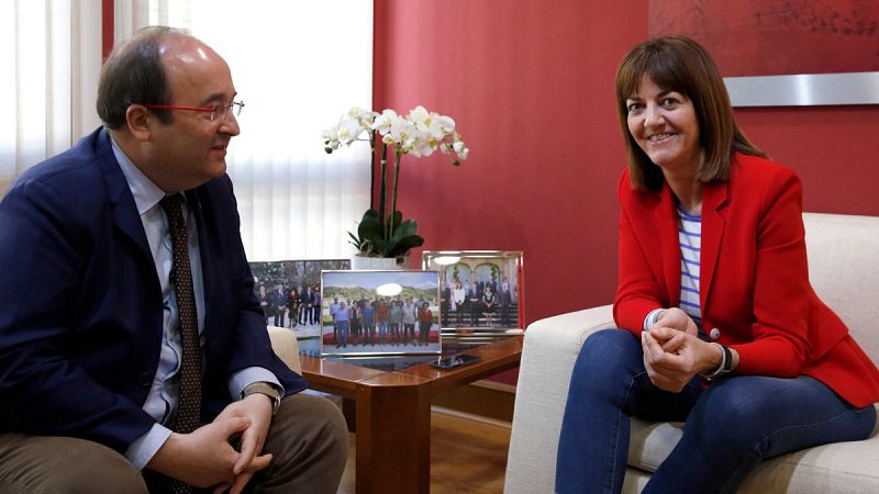 Iceta, ante la exhibición de apoyos a Susana Díaz: "Los que votan son los militantes"